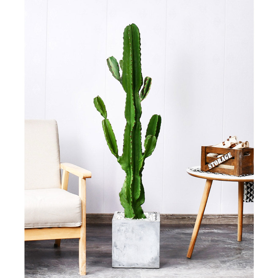 SOGA 2X 105cm Green Artificial Indoor Cactus Tree Fake Plant Simulation Decorative 6 Heads • LUZ-APlantFLT1056X2