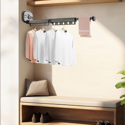 SOGA 93.2cm Wall-Mounted Clothing Dry Rack Retractable Space-Saving Foldable Hanger • LUZ-BSXPGKQ04