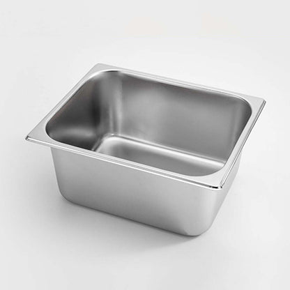 SOGA Gastronorm GN Pan Full Size 1/2 GN Pan 15cm Deep Stainless Steel With Lid • LUZ-GP5411wLidX1