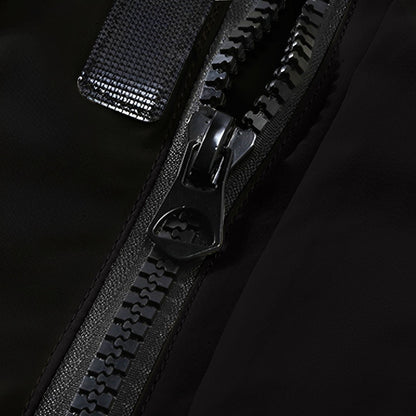 abbee Black 2XL Winter Fur Hooded Down Jacket Stylish Lightweight Quilted Warm Puffer Coat • LUZ-DJ-5858G