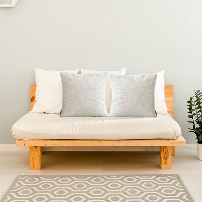 SOGA 50cm Gray Pillow Basic Square Stylish Geometric Plush Solid Decorative Covers Throw Pillow • LUZ-FrenchCushion216