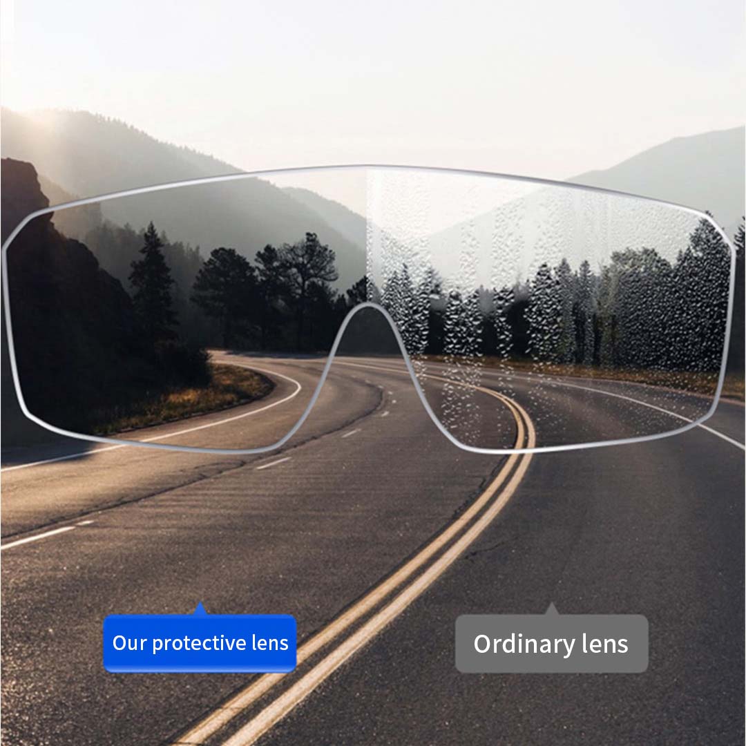 Clear Protective Eye Glasses Safety Windproof Lab Goggles Eyewear • LUZ-GogglesX1