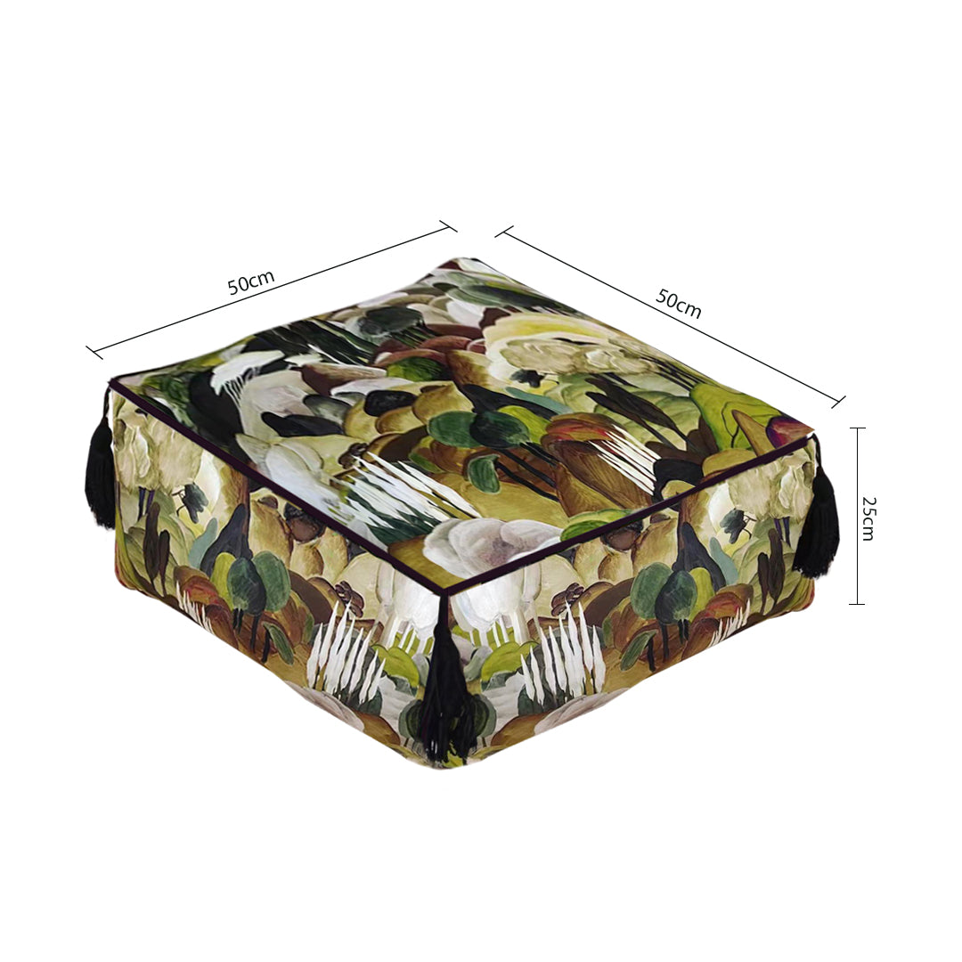 SOGA 50cm Polyester Fiber Pillow with EPP Particle Insert, Home Decor • LUZ-Pouffe621