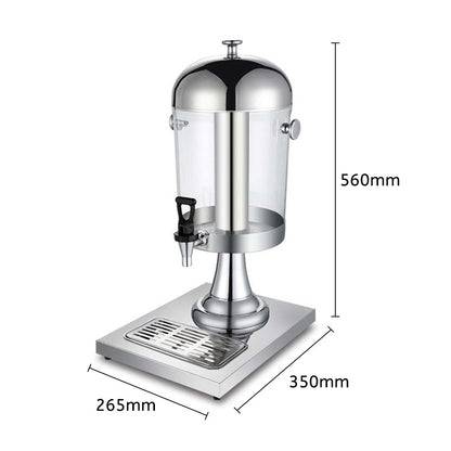 SOGA 2X Single 8L Juicer Water Milk Coffee Pump Beverage Drinking Utensils • LUZ-Dispenser5704X2