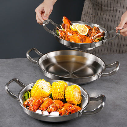 Soga 26cm Dry Pot with Natural Color 201 Material Constructed from Stainless Steel Kitchen Essentials • LUZ-VICSoupPot12
