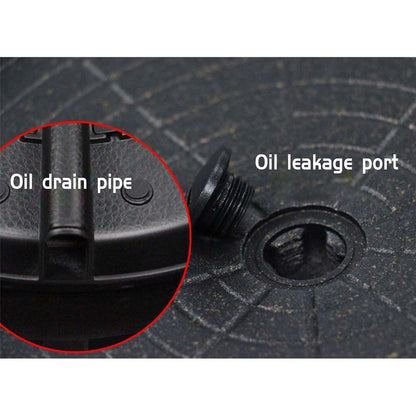 SOGA Portable Korean BBQ Butane Gas Stove Stone Grill Plate Non Stick Coated Square • LUZ-StoneBBQPlateSquare