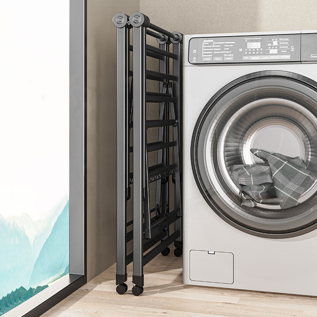 SOGA 1.4m Portable Wing Shape Clothes Drying Rack Foldable Space-Saving Laundry Holder • LUZ-BSYXYJ140