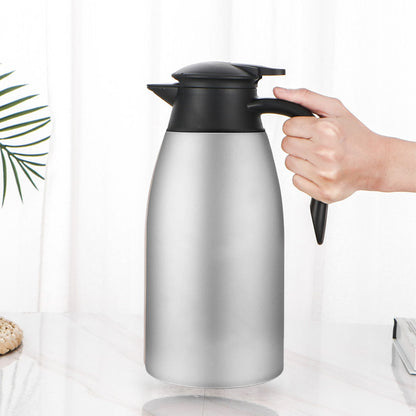 SOGA 2X 1.5L Silver Color 3-Layer Stainless Steel Vacuum Durable Thermal Flask • LUZ-BottleWKE14X2