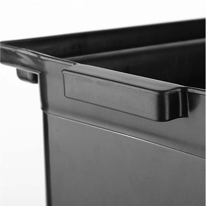 SOGA Large Food Trolley Utility Cart Waste Storage Bin • LUZ-FoodCart1511-JBINL