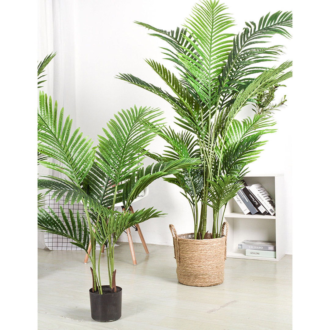 SOGA 4X 145cm Green Artificial Indoor Swallowtail Sunflower Tree Fake Plant Simulation Decorative • LUZ-APlantFH14510X4