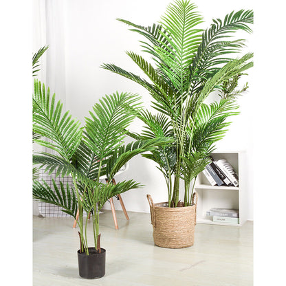 SOGA 4X 145cm Green Artificial Indoor Swallowtail Sunflower Tree Fake Plant Simulation Decorative • LUZ-APlantFH14510X4