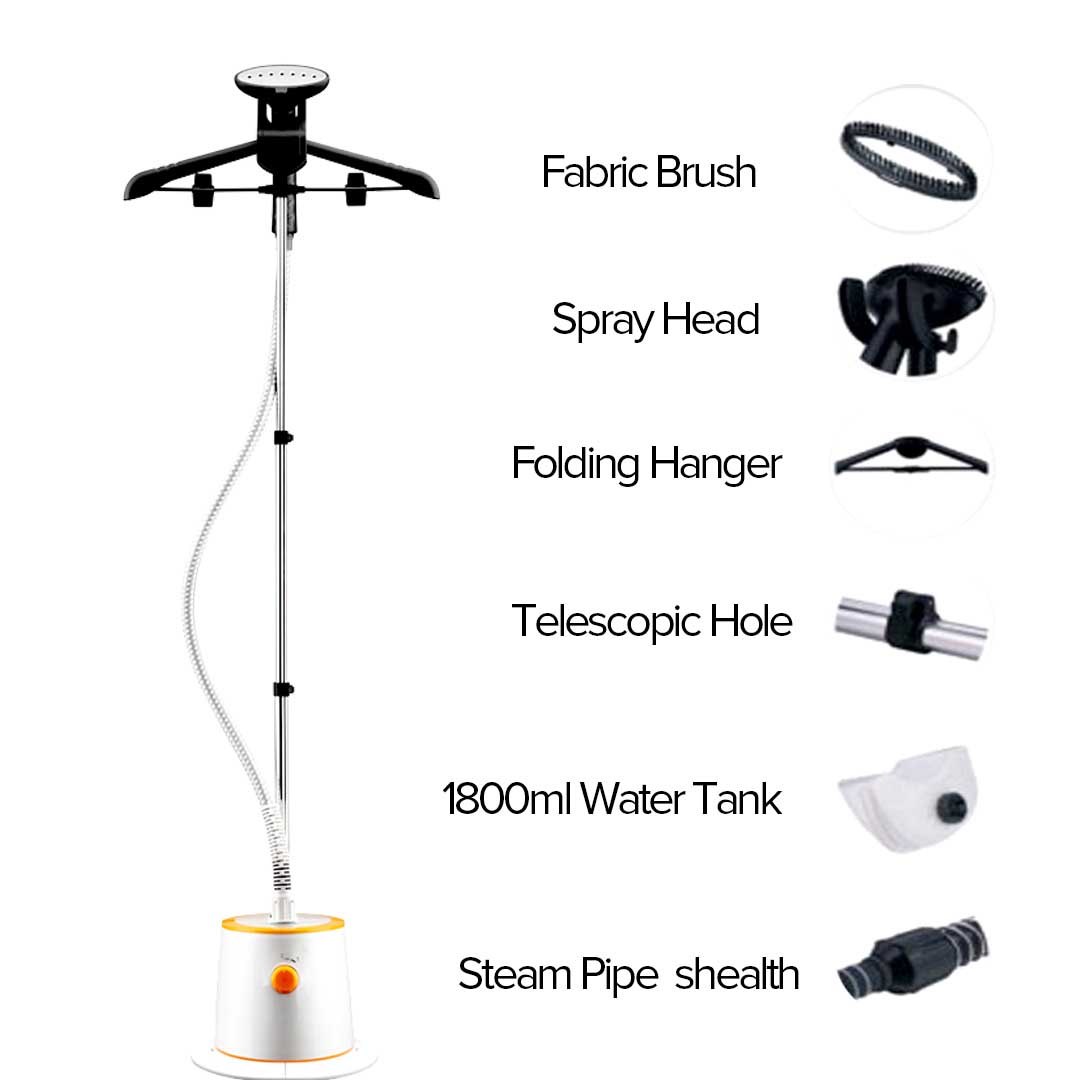 SOGA Garment Steamer Portable Cleaner Steam Iron 125 • LUZ-GarmentSteamer125