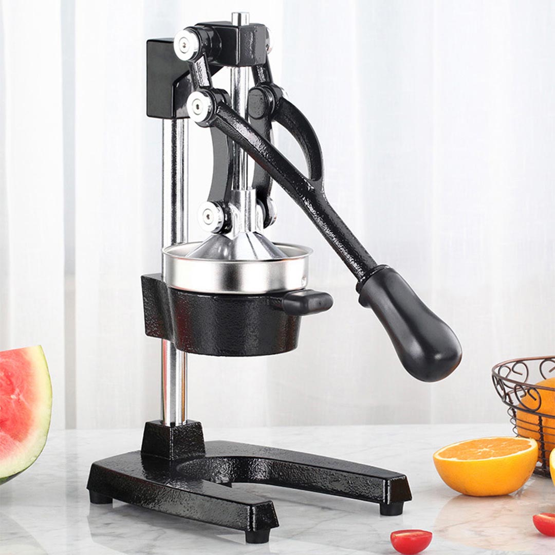 SOGA Commercial Manual Juicer Hand Press Juice Extractor Squeezer Orange Citrus Matte Black • LUZ-JuicerManualBB
