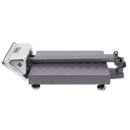 SOGA 4X 300kg Electronic Digital Platform Scale Computing Shop Postal Weight Black • LUZ-300kgPlatformScalesBlackX4