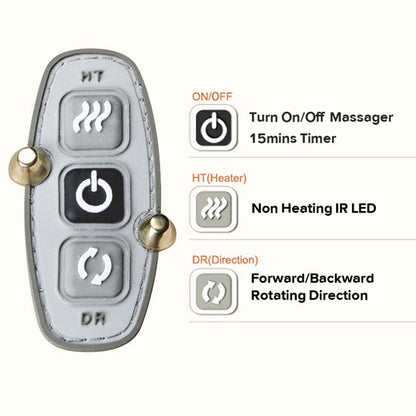 SOGA 2X Electric Kneading Neck Shoulder Arm Body Massager With Heat Health Care • LUZ-ShoulderMassagerX2