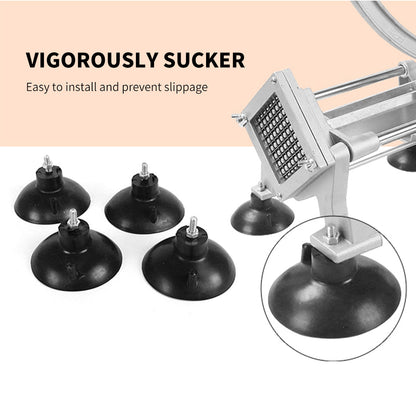 SOGA Stainless Steel Potato Cutter Commercial-Grade French Fry and Fruit/Vegetable Slicer with 3 Blades • LUZ-PotatoCutterManual