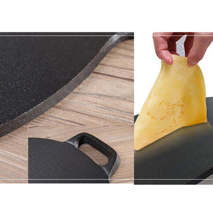 SOGA Cast Iron Induction Crepes Pan Baking Cookie Pancake Pizza Bakeware • LUZ-CrepePan34cm