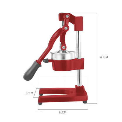 SOGA Commercial Manual Juicer Hand Press Juice Extractor Squeezer Orange Citrus Red • LUZ-JuicerManualRed