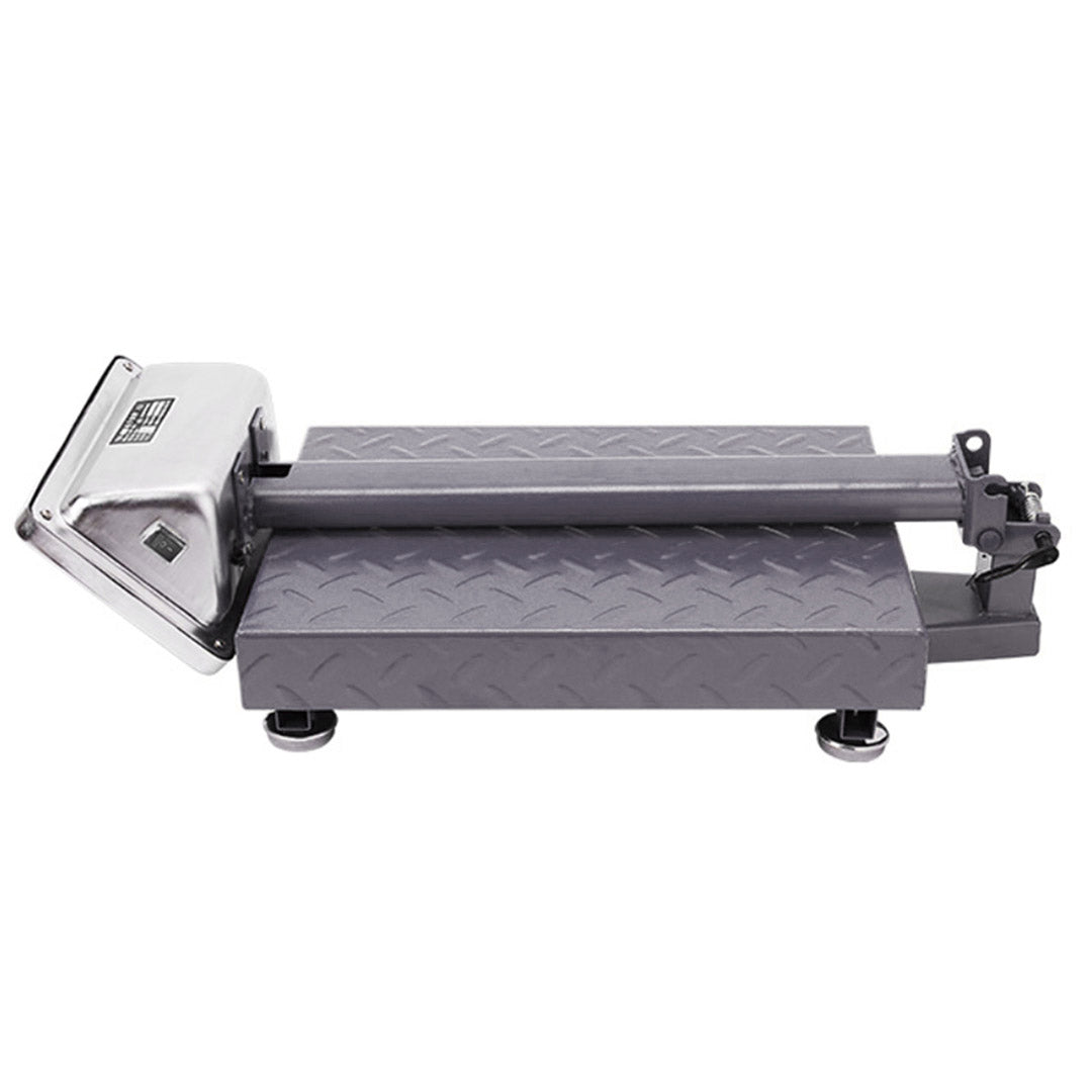 SOGA 2X 150kg Electronic Digital Platform Scale Computing Shop Postal Weight Black • LUZ-150kgPlatformScalesBlackX2