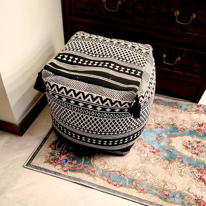 SOGA 42cm Beige Premium Polyester Fiber Cushion with EPP Particle Insert, Home Decor • LUZ-Pouffe616