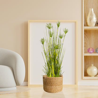 SOGA 2X 150cm Cyperus Papyrus Plant Tree Artificial Green Grass, Home Or Office Indoor Greenery Accent • LUZ-APlantFH60142X2