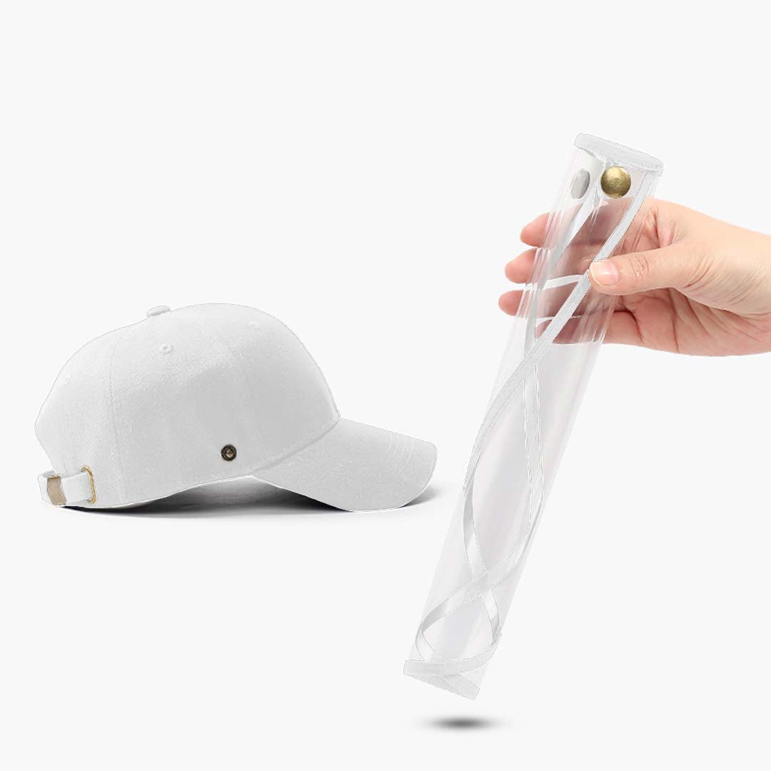 4X Outdoor Protection Hat Anti-Fog Pollution Dust Protective Cap Full Face HD Shield Cover Adult White • LUZ-HatAdultWHTX4