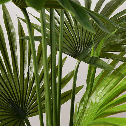 SOGA 2X 180cm Artificial Natural Green Fan Palm Tree Fake Tropical Indoor Plant Home Office Decor • LUZ-APlantSKS18010X2