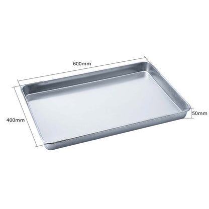 SOGA Gastronorm Trolley 16 Tier Stainless Steel with Aluminum Baking Pan Cooking Tray for Bakers • LUZ-Soga1310-16X6040