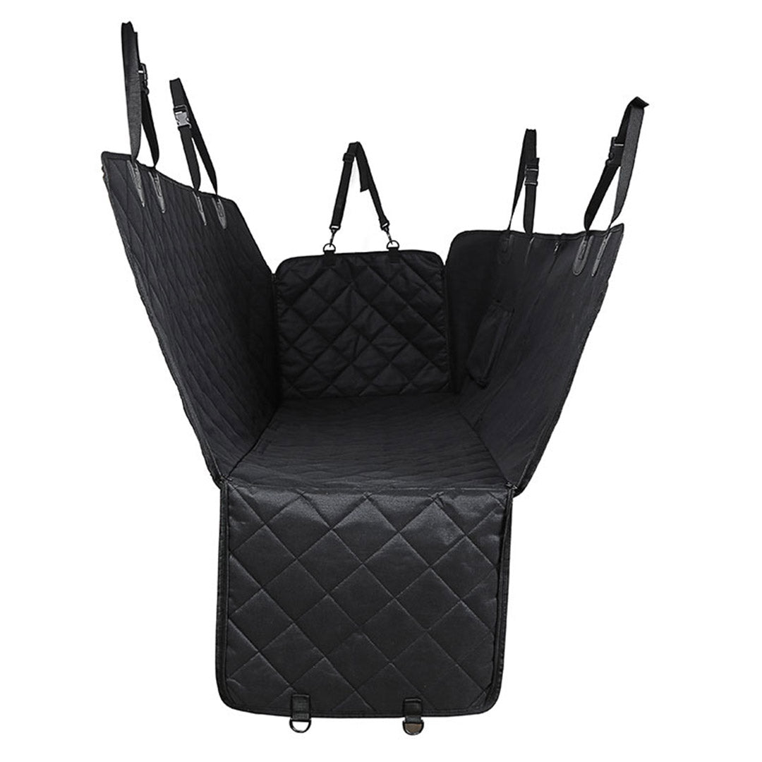 SOGA 600D Oxford Cloth Waterproof Dog Car Cover Back Seat Protector Hammock Non-Slip Pet Mat Black • LUZ-CarPetBag040
