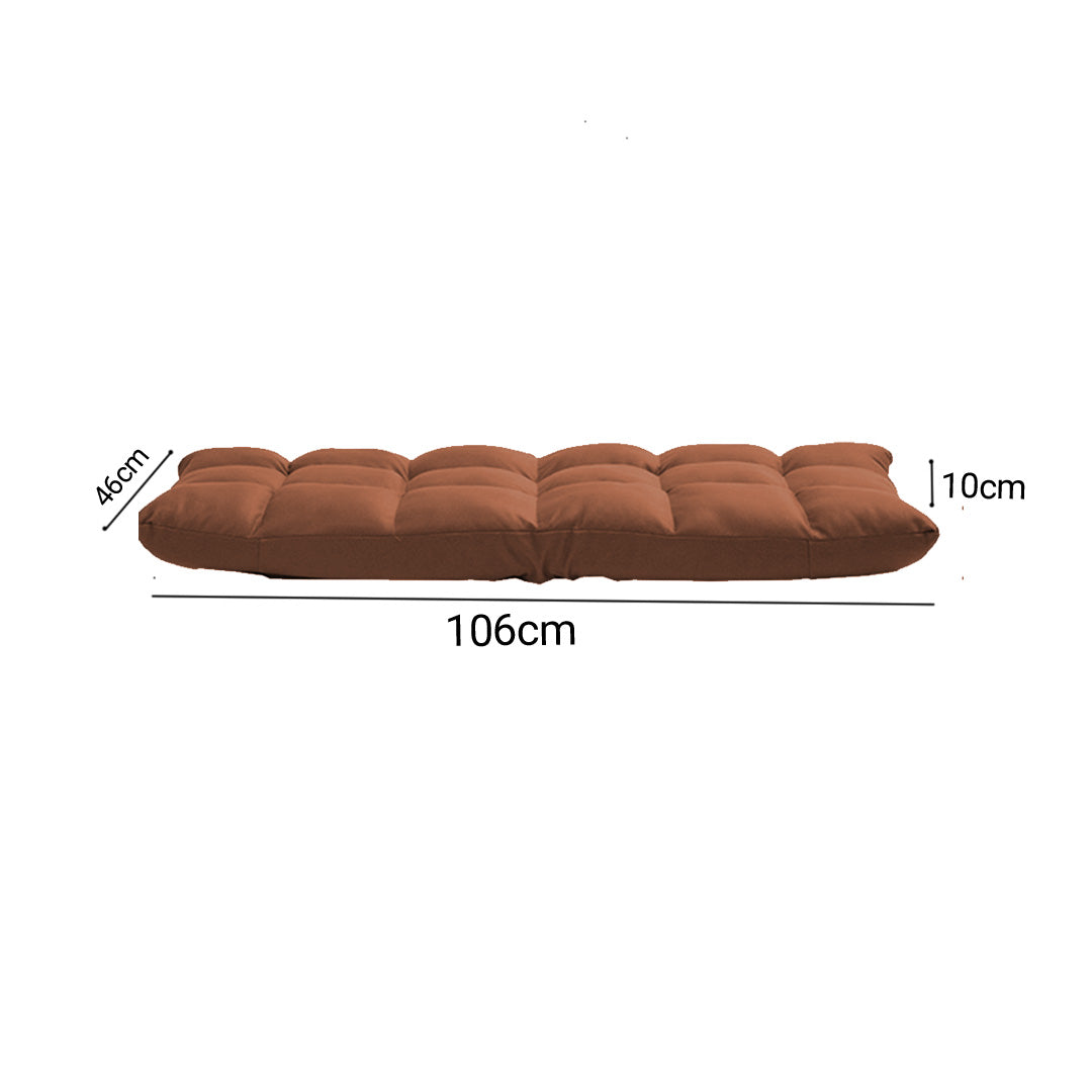 SOGA Coffee Lounge Floor Recliner Adjustable Gaming Sofa Bed Foldable Indoor Outdoor Backrest Seat Home Office Decor • LUZ-LoungeD1463
