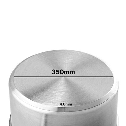 SOGA Stock Pot 33L Top Grade Thick Stainless Steel Stockpot 18/10 Without Lid • LUZ-StockPot35CM33L-JPOT