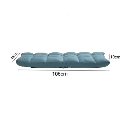 SOGA Green Lounge Floor Recliner Adjustable Gaming Sofa Bed Foldable Indoor Outdoor Backrest Seat Home Office Decor • LUZ-LoungeD1461