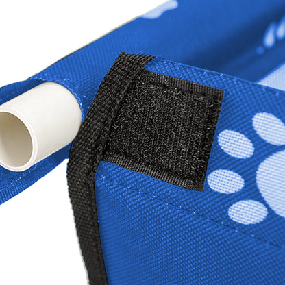 SOGA 2X Waterproof Pet Booster Car Seat Breathable Mesh Safety Travel Portable Dog Carrier Bag Blue • LUZ-CarPetBag013BLUX2
