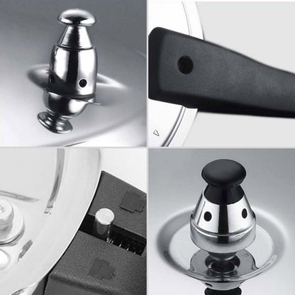 2X Stainless Steel Pressure Cooker 8L Lid Replacement Spare Parts • LUZ-SSPCLid8L26cmX2