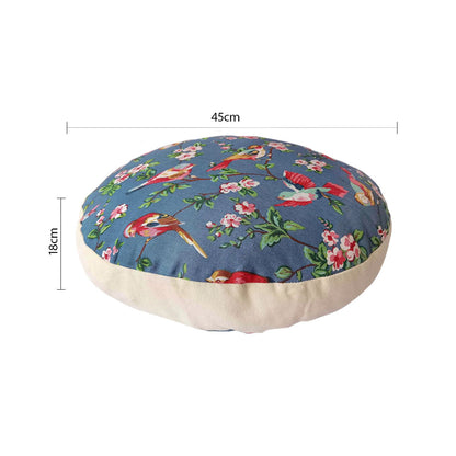 SOGA 45cm Premium Polyester Cotton Cushion with EPP Particle Insert for Enhanced Comfort Home Decor • LUZ-Pouffe631