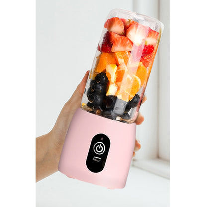 SOGA 2X Portable Mini USB Rechargeable Handheld Juice Extractor Fruit Mixer Juicer Pink • LUZ-JuicerMN2PinkX2