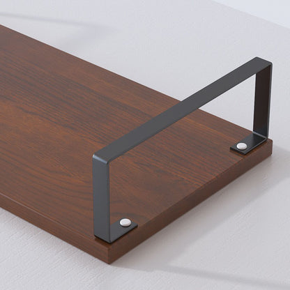 SOGA 40cm Black Computer Monitor Heightening Stand Desktop Support Station Rack • LUZ-Level001