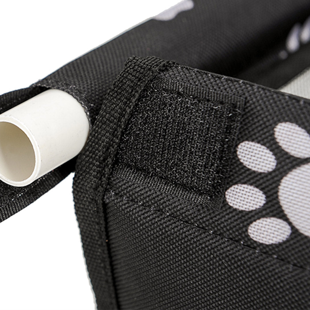 SOGA Waterproof Pet Booster Car Seat Breathable Mesh Safety Travel Portable Dog Carrier Bag Black • LUZ-CarPetBag013BLK