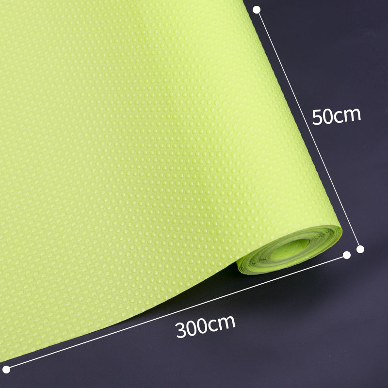 SOGA 50x300cm Green Kitchen Shelf Drawer Cabinet Multi Use Liner Non Slip Mat • LUZ-CabMat503GRN