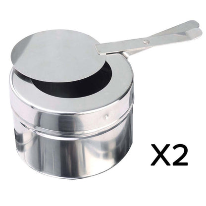 SOGA 4X 9L Stainless Steel 3 Pans Bain-marie Chafing Catering Dish Buffet Food Warmer • LUZ-ChafingDish56063X4