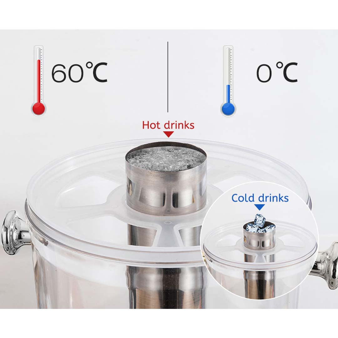 SOGA 2X Single 8L Juicer Water Milk Coffee Pump Beverage Drinking Utensils • LUZ-Dispenser5704X2