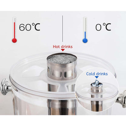 SOGA 2X Single 8L Juicer Water Milk Coffee Pump Beverage Drinking Utensils • LUZ-Dispenser5704X2