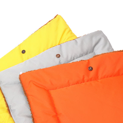 SOGA Orange Dual-purpose Cushion Nest Cat Dog Bed Warm Plush Kennel Mat Pet Home Travel Essentials • LUZ-CarPetBag02