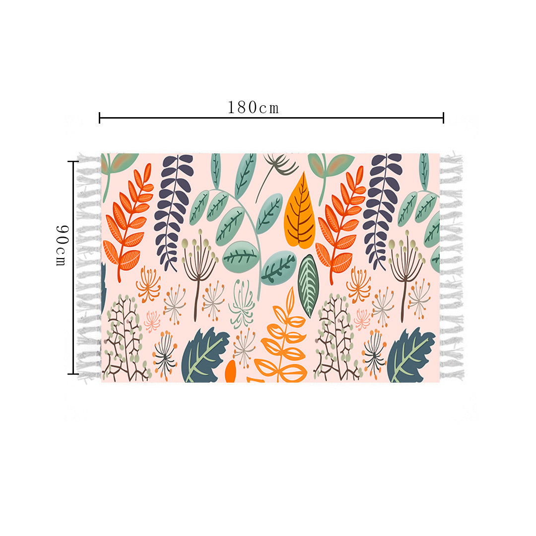 SOGA 90cm Soft cotton woven handmadeArea  rugs for living room bedroom, Home Decor • LUZ-CarpetFLSXBB16