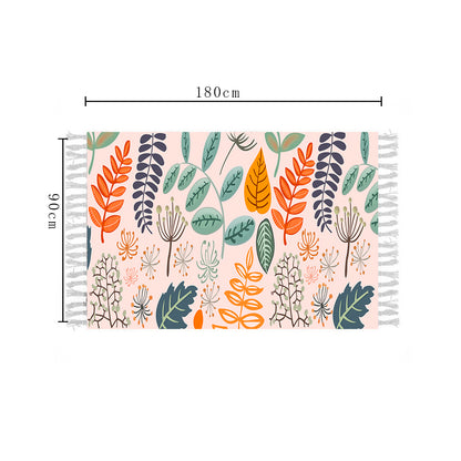 SOGA 90cm Soft cotton woven handmadeArea  rugs for living room bedroom, Home Decor • LUZ-CarpetFLSXBB16