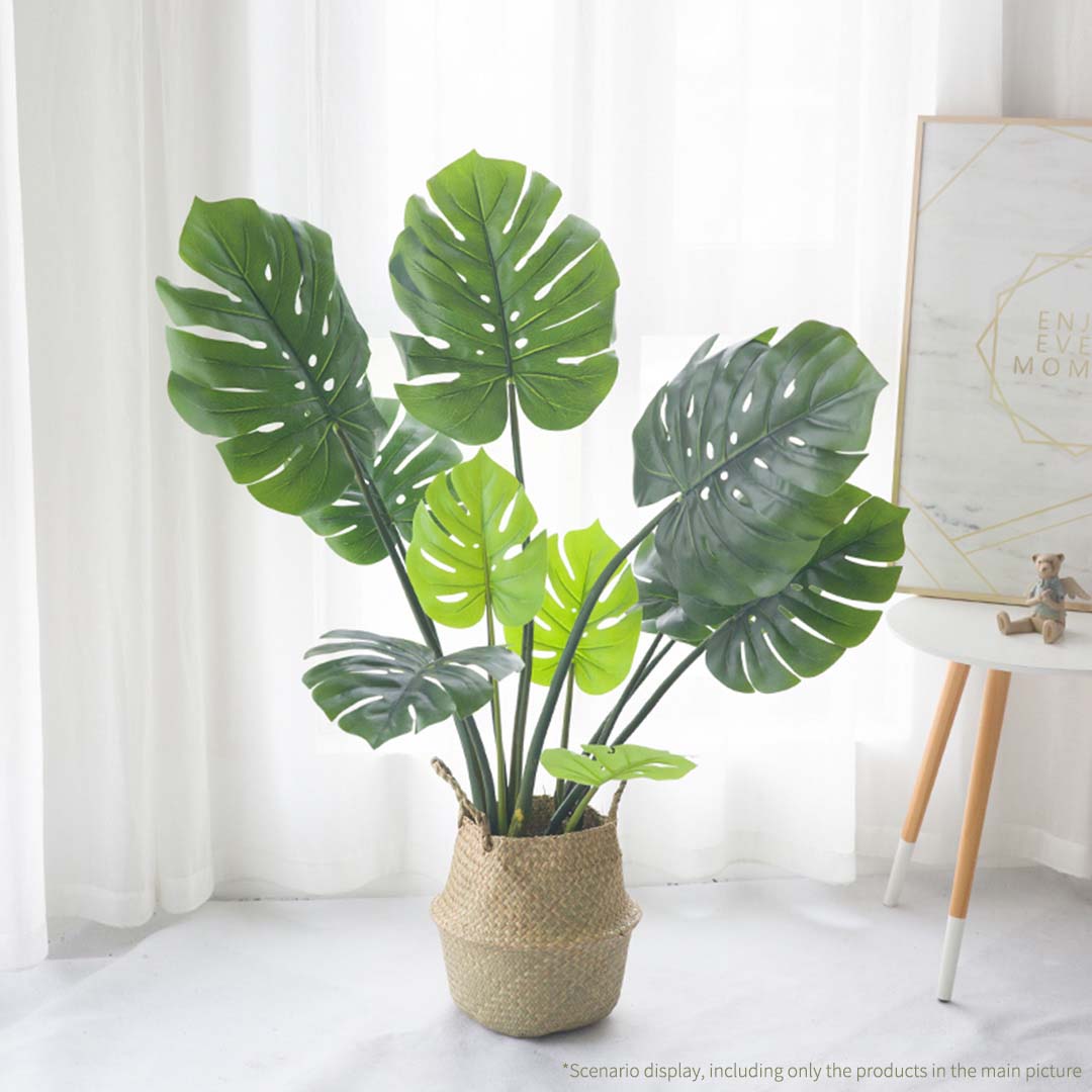 SOGA 2X 93cm Artificial Indoor Potted Turtle Back Fake Decoration Tree Flower Pot Plant • LUZ-APlantFHGP9308X2