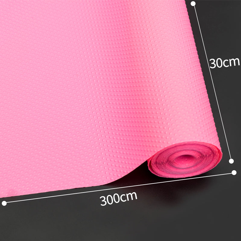 SOGA 2X 50x300cm Pink Kitchen Shelf Drawer Cabinet Multi Use Liner Non Slip Mat • LUZ-CabMat503PNKX2