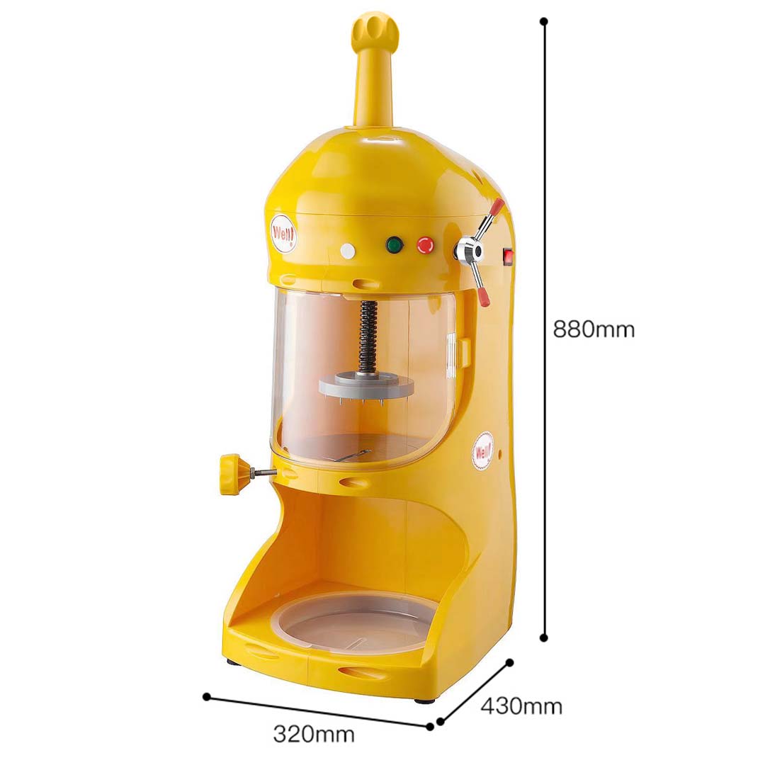 SOGA 300W Commercial Ice Shaver Crusher Machine Automatic Snow Cone Maker • LUZ-IceShaverBY128