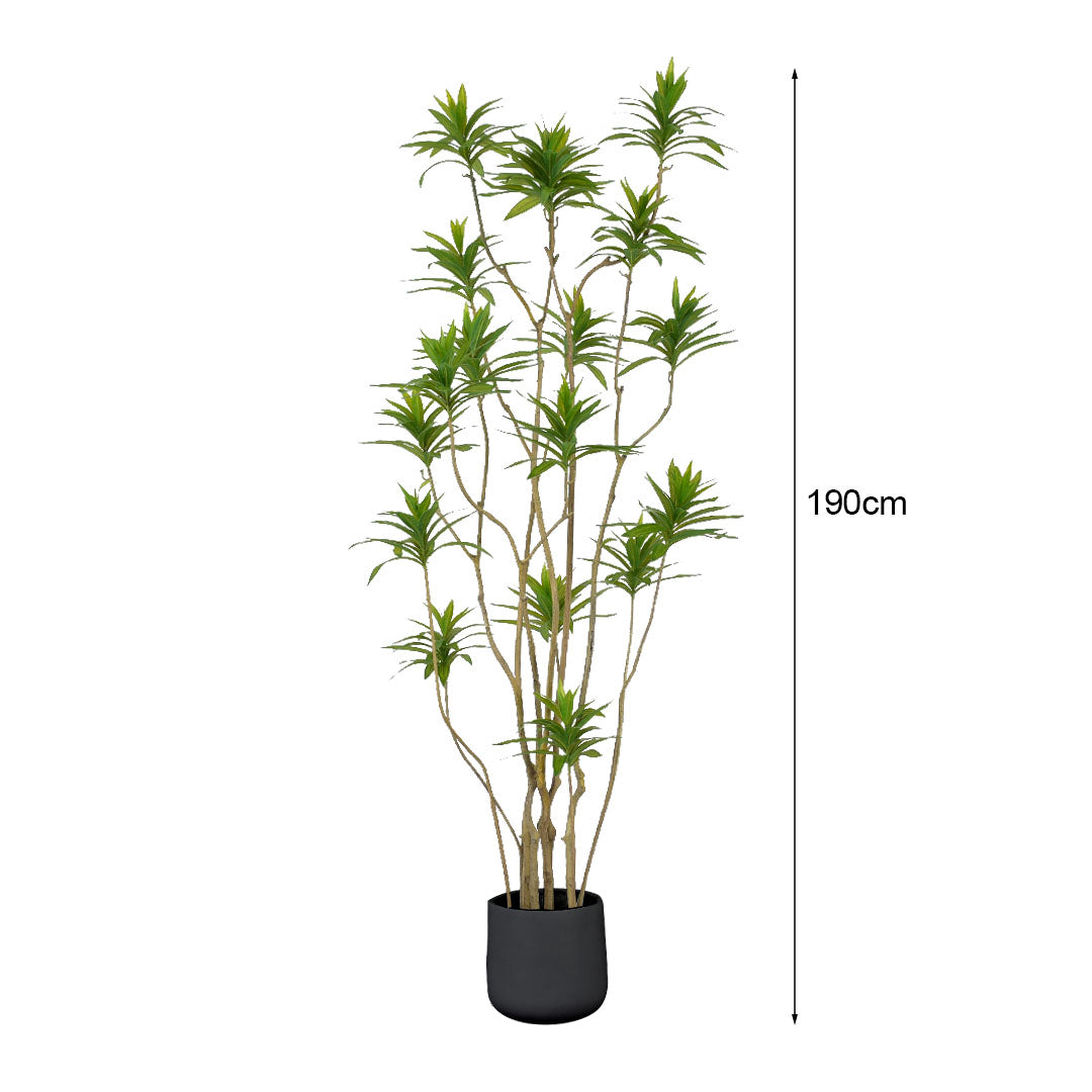 SOGA 2X 190cm Lily Bamboo Plant Tree Living Room Artificial Plant Home Accent Decoration • LUZ-APlant19019X2