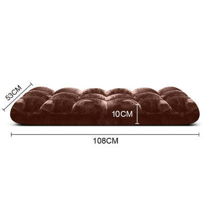 SOGA Floor Recliner Folding Lounge Sofa Futon Couch Folding Chair Cushion Coffee • LUZ-LoungeChairCoffee